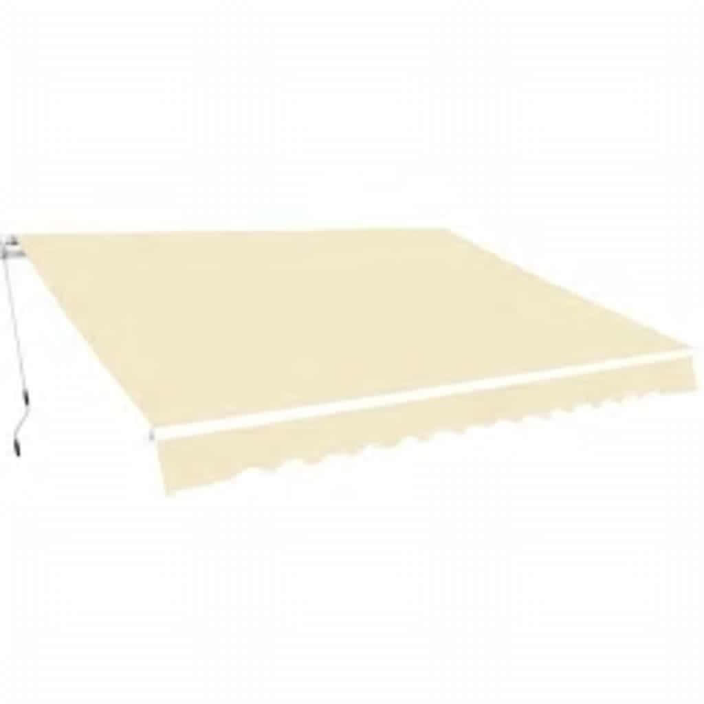 foto del prodotto tenda da sole pieghevole manuale 600 cm crema cod mxl 43604