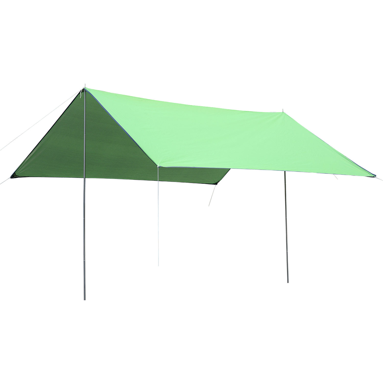foto del prodotto tenda da sole portatile 3x3 m impermeabile verde