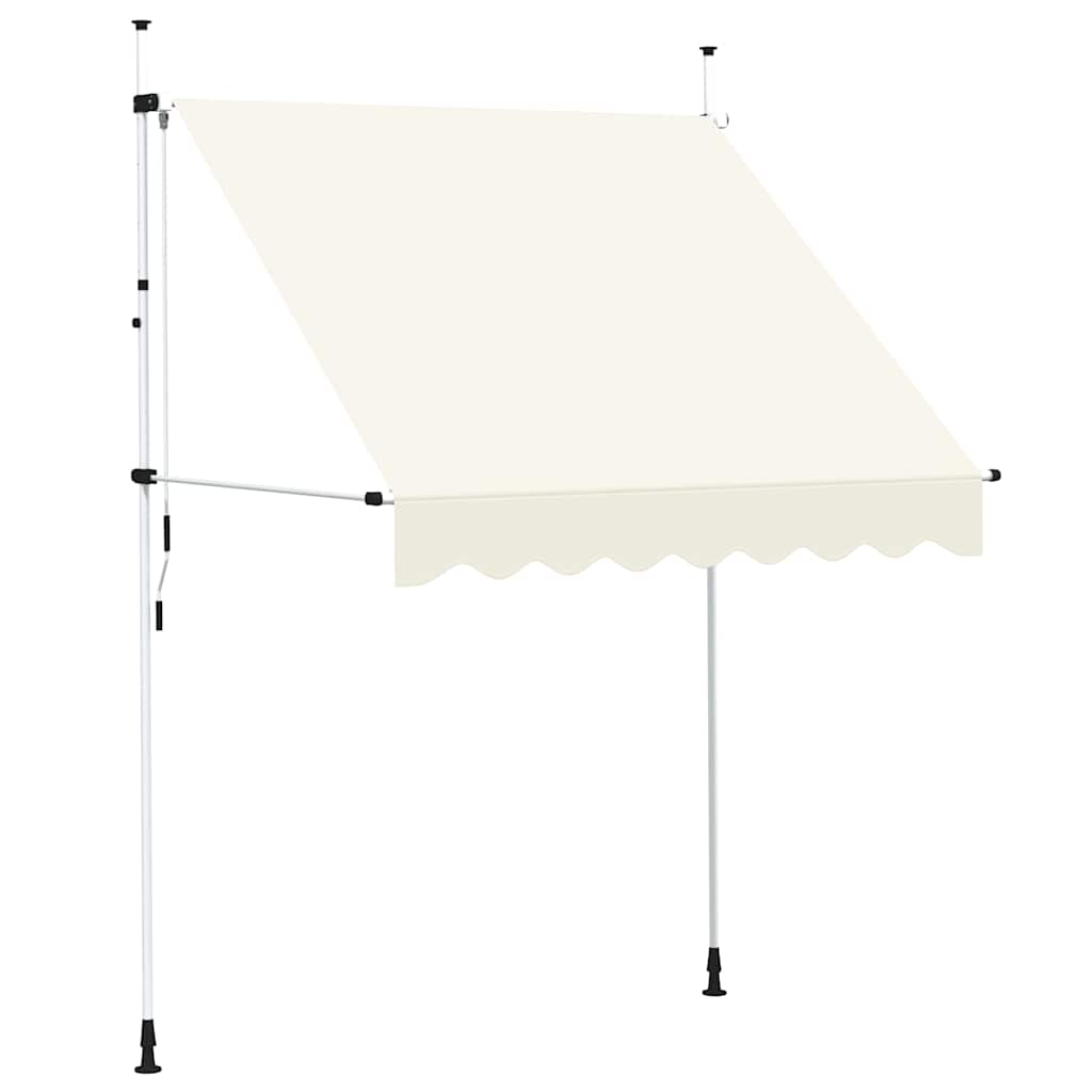 foto del prodotto tenda da sole retrattile manuale 200 cm crema cod mxl 20719