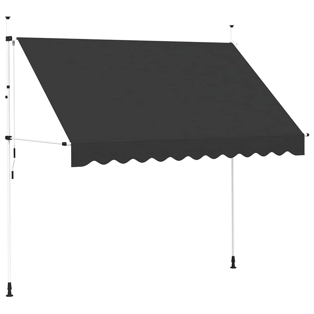 foto del prodotto tenda da sole retrattile manuale 300 cm antracite cod mxl 14938