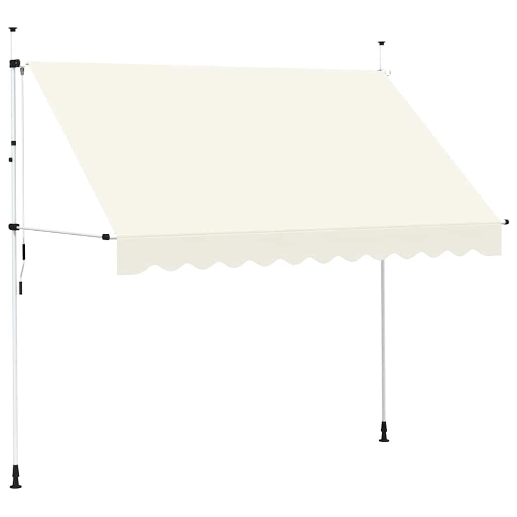 foto del prodotto tenda da sole retrattile manuale 300 cm crema