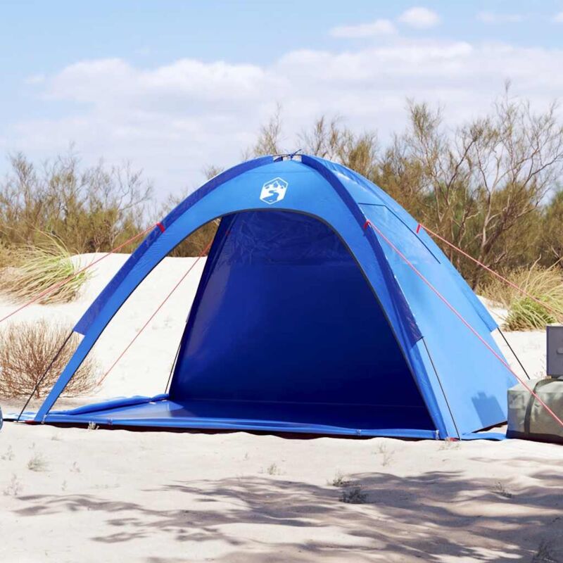foto del prodotto tenda da spiaggia azzurra impermeabile vidaxl