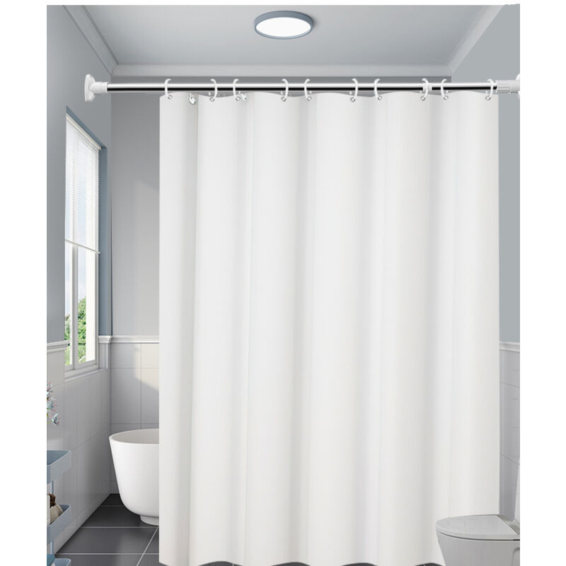 foto del prodotto tenda doccia 180x200cm colorama bianco