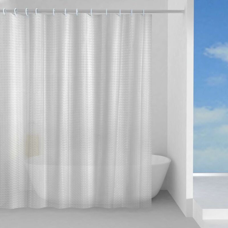 foto del prodotto tenda doccia in peva 180x200 cm ice
