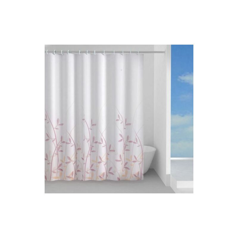 foto del prodotto tenda doccia polies. flora 1320 120x200 gedy