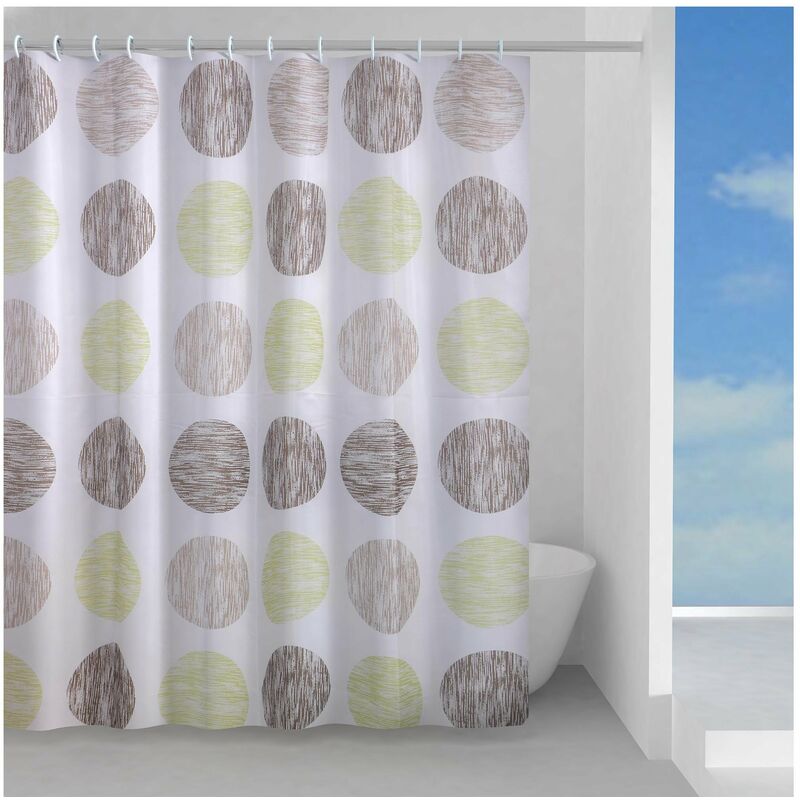 foto del prodotto tenda doccia polies.gomit. 1326 180x200 gedy