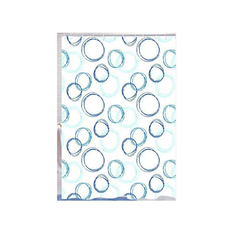 foto del prodotto tenda doccia poliestere 180x200 bolle blu maurer cf. busta