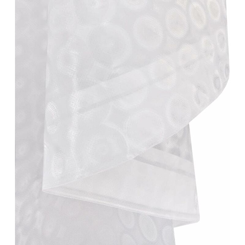 foto del prodotto tenda doccia vasca bagno 180x200 cm resistente impermeabile antimuffa traslucida con ganci n