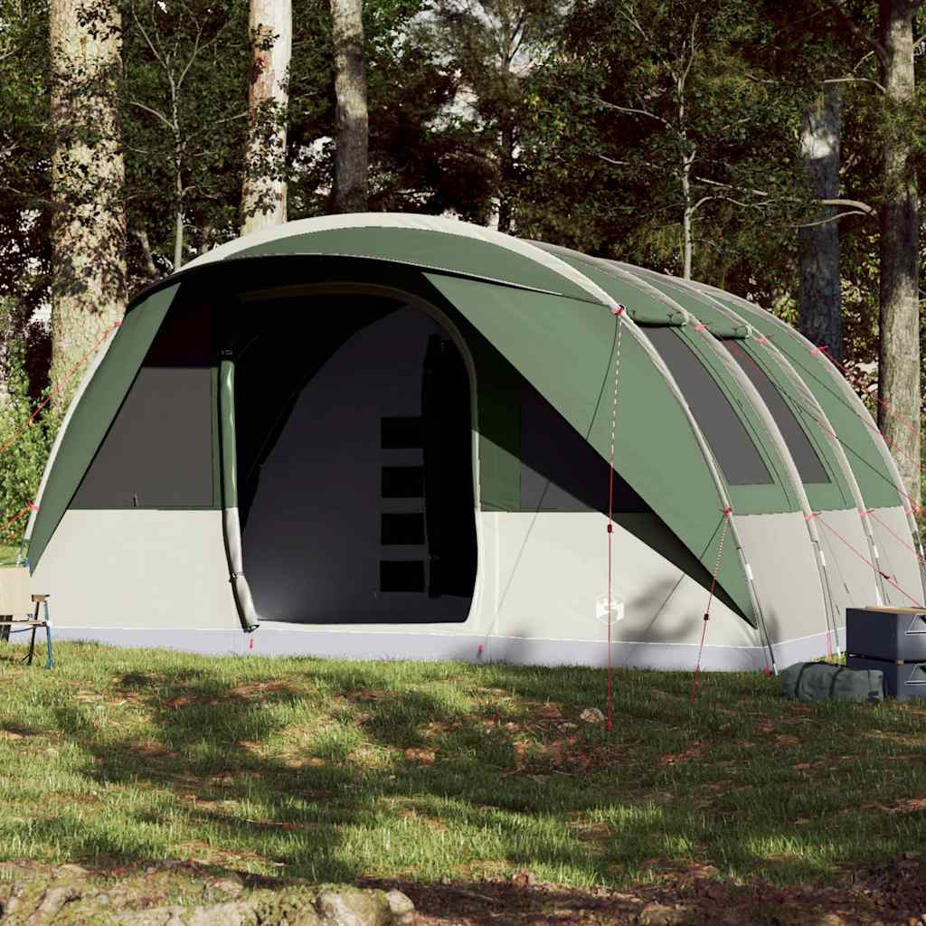 foto del prodotto tenda familiare a tunnel per 7 persone verde impermeabile