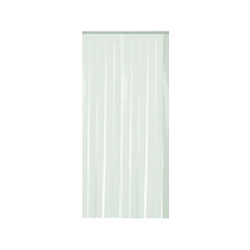 foto del prodotto tenda in plastica a strisce trasparente cm.120x230h.