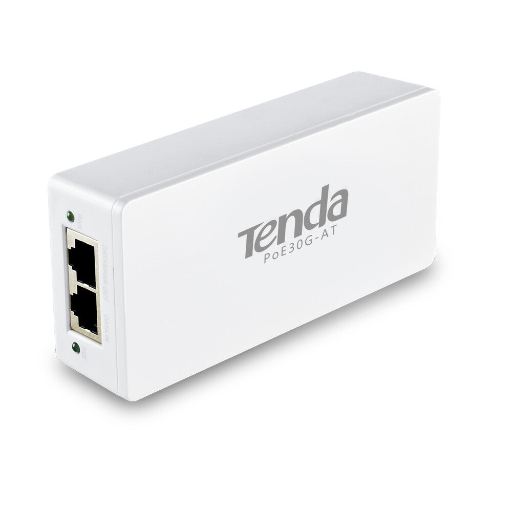 foto del prodotto tenda iniettore poe ieee 802.3at gigabit fino a 30w