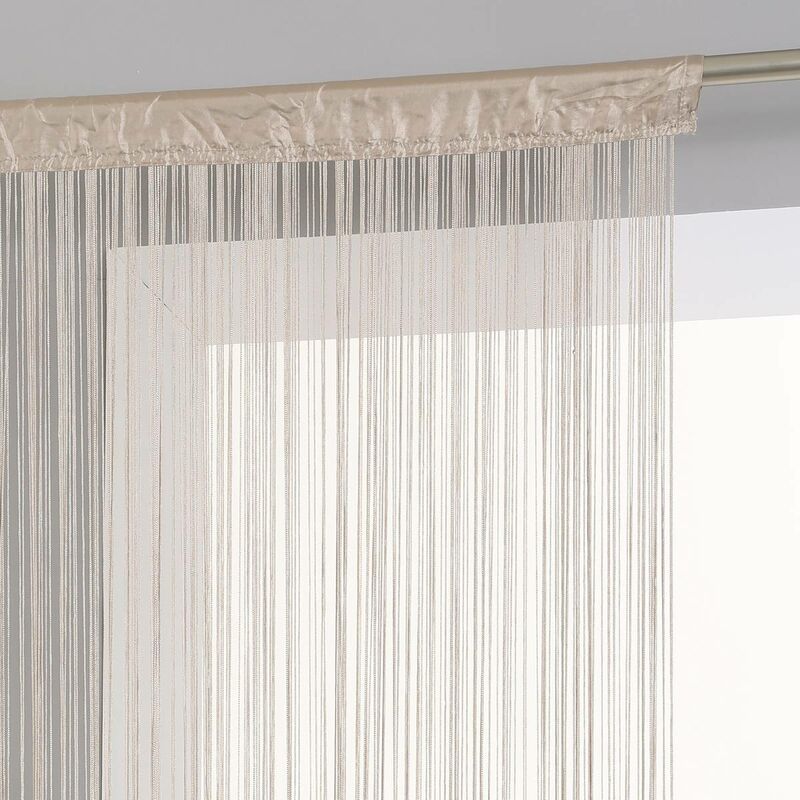 foto del prodotto tenda lanka filo beige 90x200cm atmosphera cr ateur d int rieur