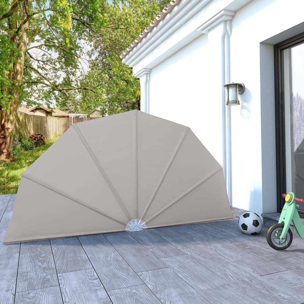 foto del prodotto tenda laterale per terrazza pieghevole crema 160 cm cod mxl 23403