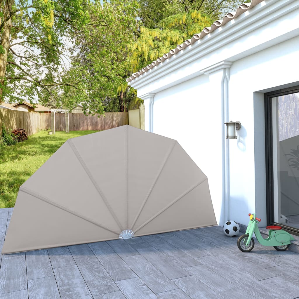 foto del prodotto tenda laterale per terrazza pieghevole crema 200 cm cod mxl 17615