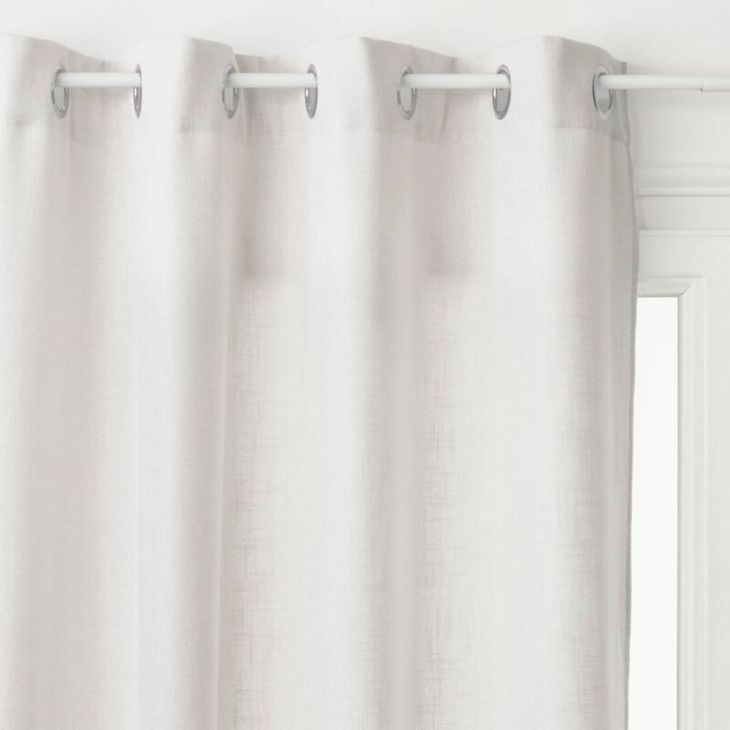 foto del prodotto tenda leon bianco avorio 140x260cm atmosphera cr ateur d int rieur