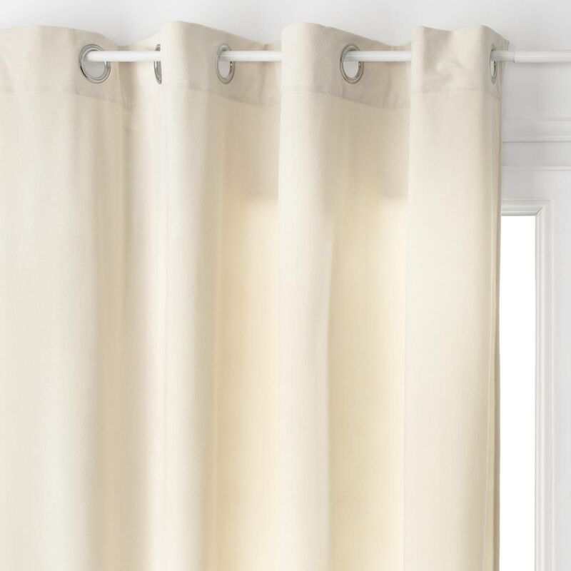 foto del prodotto tenda lilou bianco avorio 140x260cm atmosphera cr ateur d int rieur