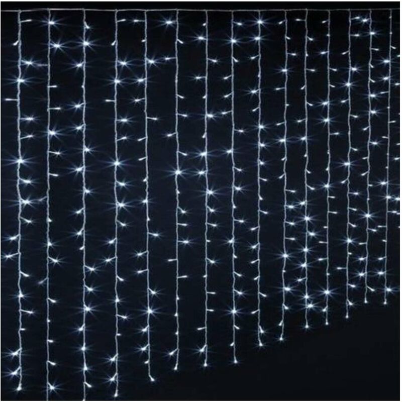 foto del prodotto tenda luminosa 304led 4mt x 0.50x1x1.30mt lxh x1