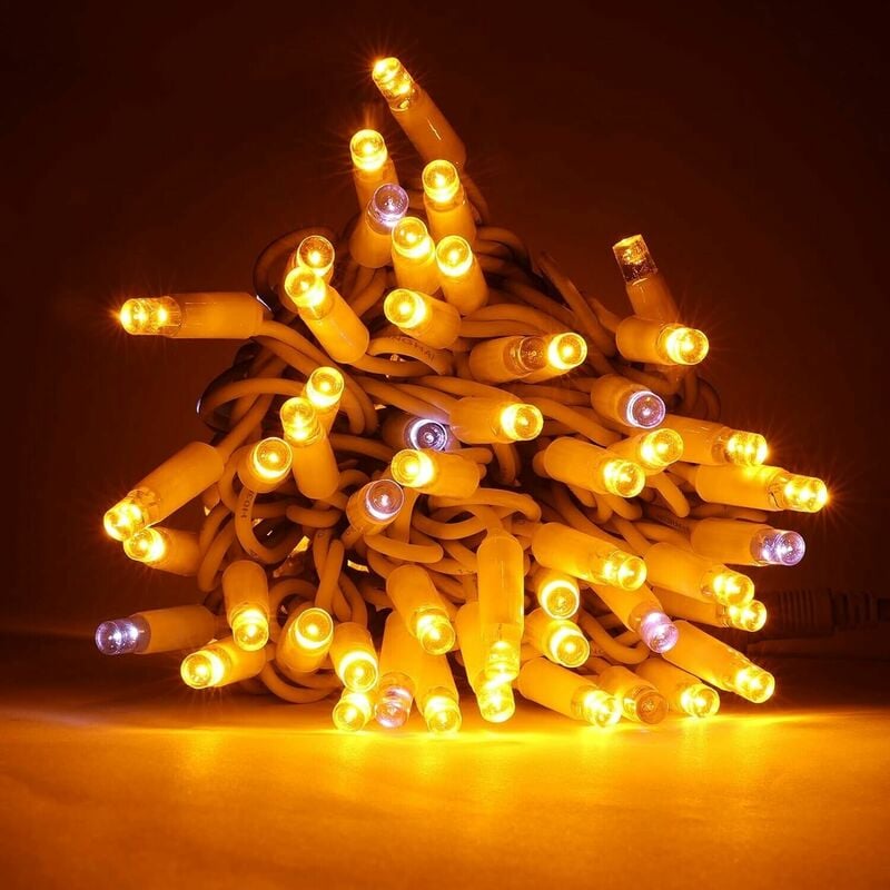foto del prodotto tenda luminosa allungabile di natale a 256 led con luci fisse e intermittenti per uso interno esterno luce bianca e calda 