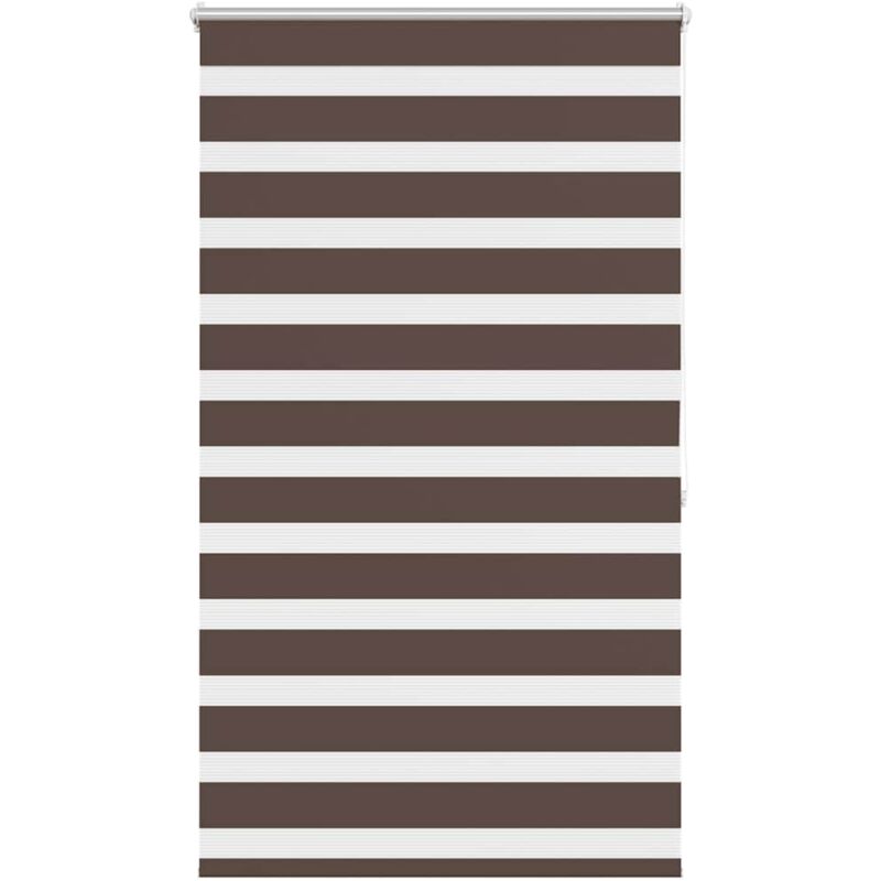 foto del prodotto tenda oscurante a zebra 100 x 175 cm caffè - vidaxl