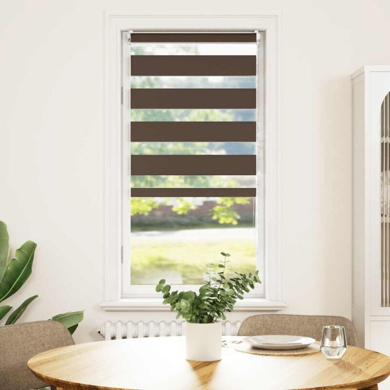 foto del prodotto tenda oscurante a zebra 40 x 100 cm caff vidaxl