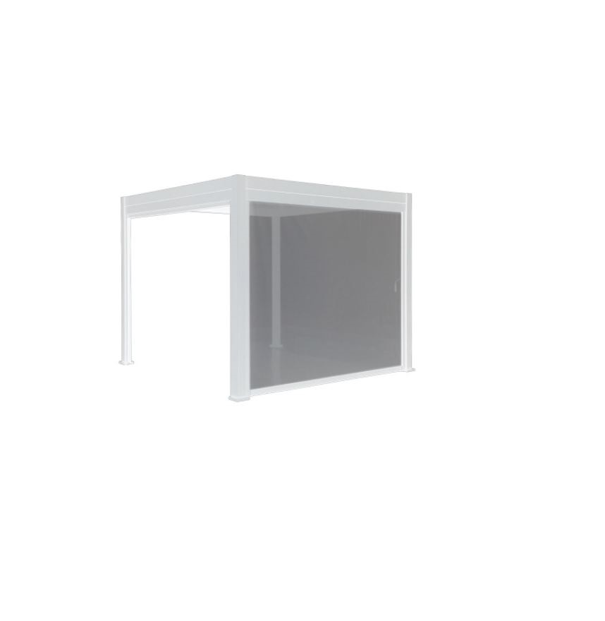 foto del prodotto tenda oscurante autoavvolgente in texitilene 4mt antracite per pergola arizona