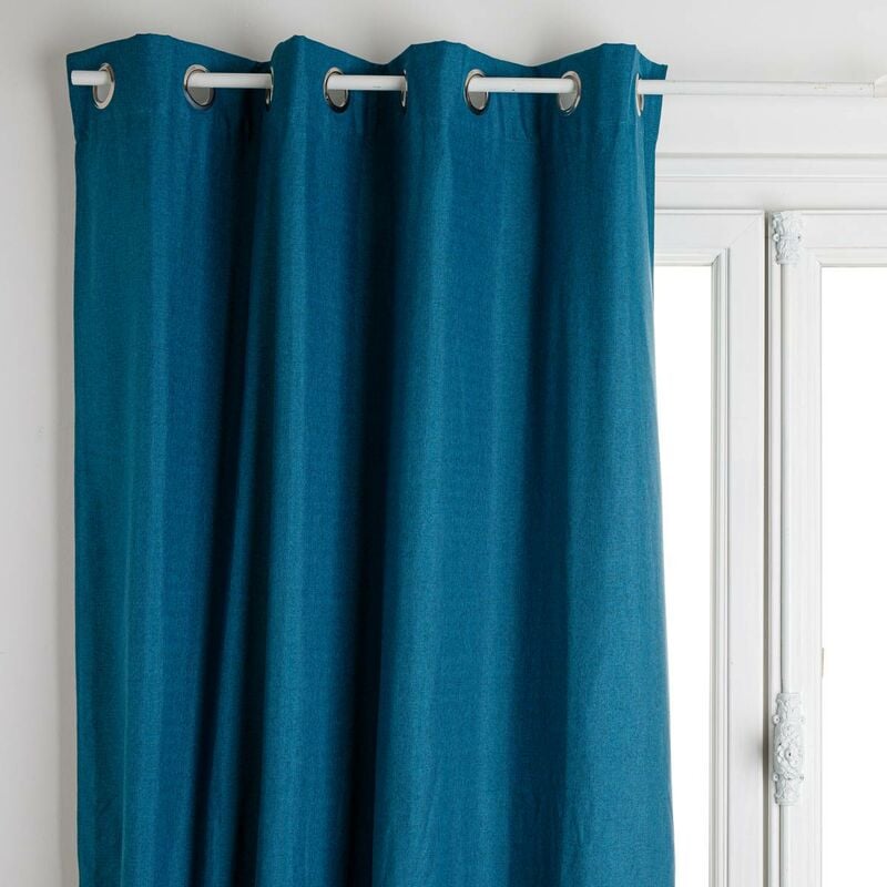 foto del prodotto tenda oscurante lua blu anatra 140x260cm atmosphera cr ateur d int rieur