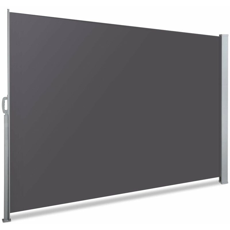 foto del prodotto tenda paravento laterale, 140 x 300cm, nero antracite vounot