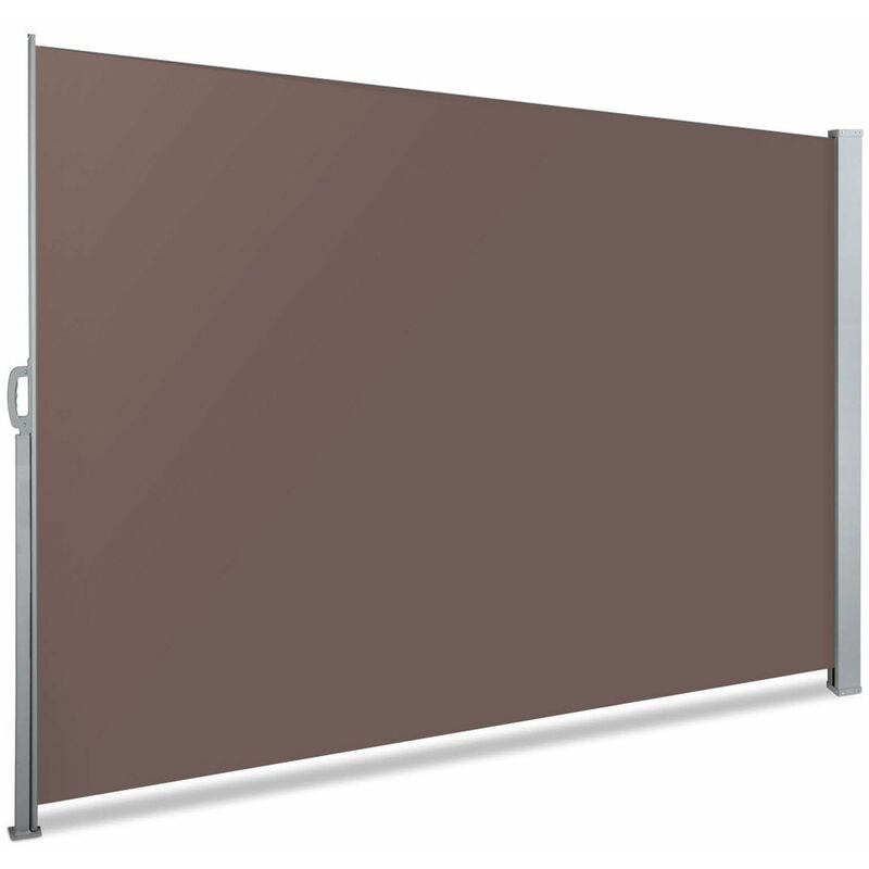 foto del prodotto tenda paravento laterale, 180 x 300cm, marrone vounot