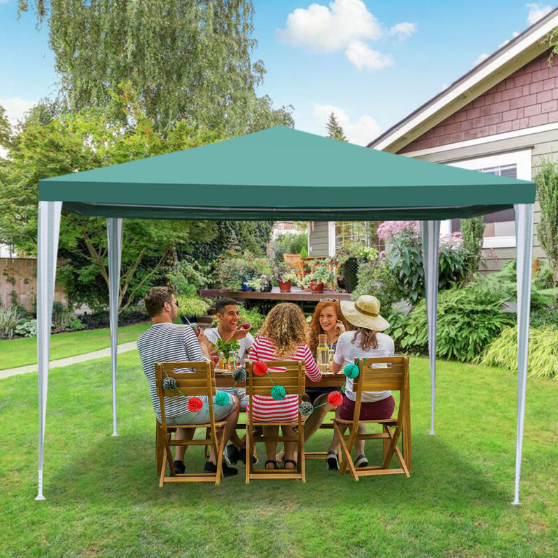 foto del prodotto tenda pavilion camping tenda impermeabile di alta qualit per feste stabili 3x3m verde