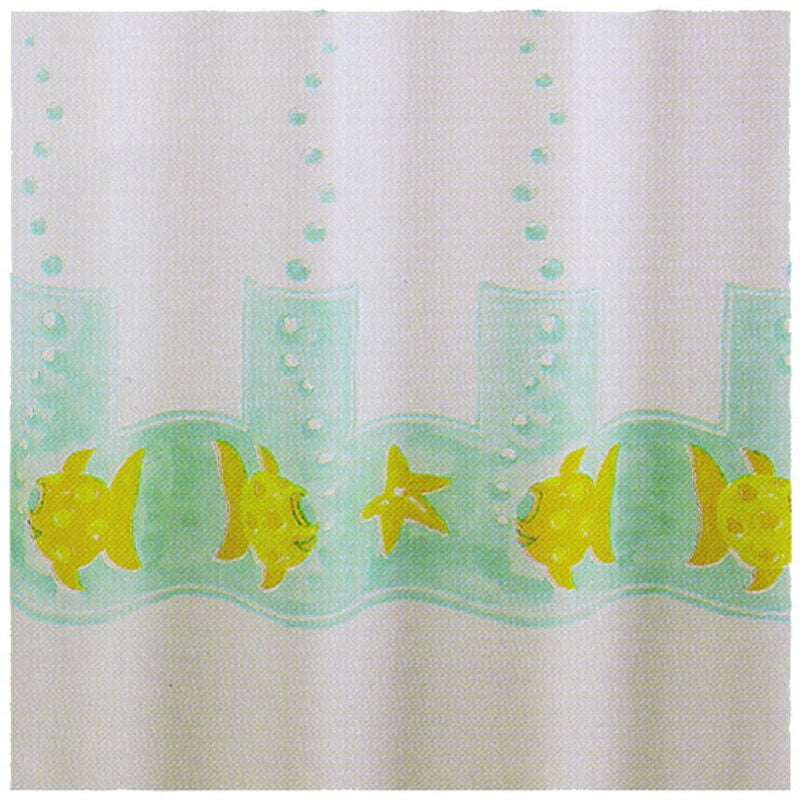 foto del prodotto tenda per doccia 1 lato cm. 120 x 200 mod. splash - dh