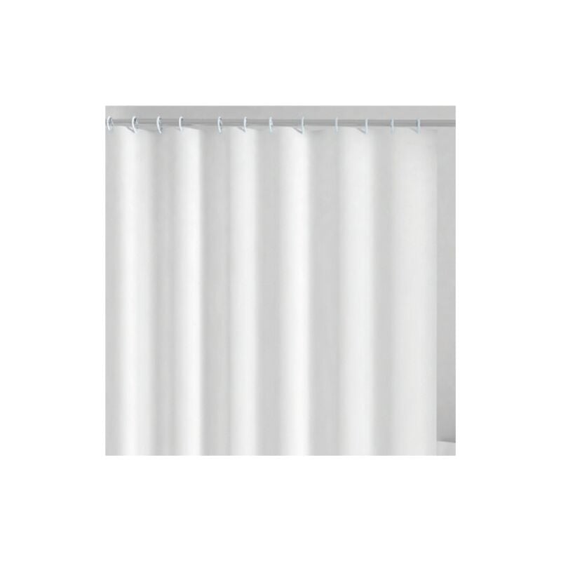foto del prodotto tenda per doccia in vinile mod. white cm 120x200 dh