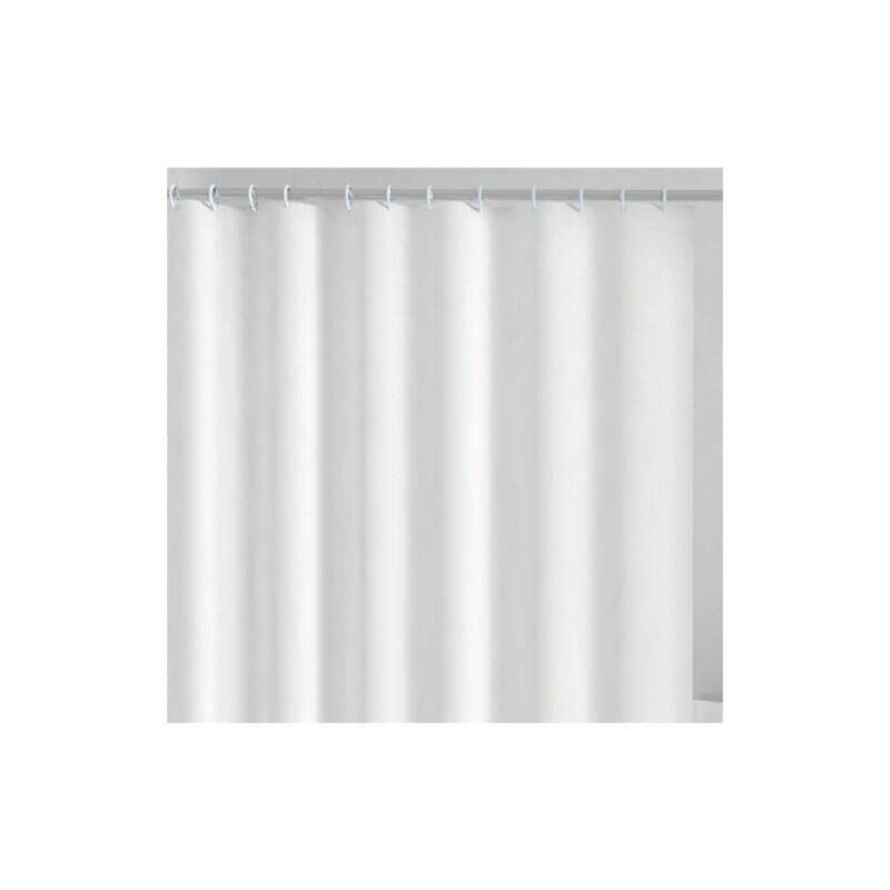 foto del prodotto tenda per doccia in vinile mod. white cm 240x200 dh