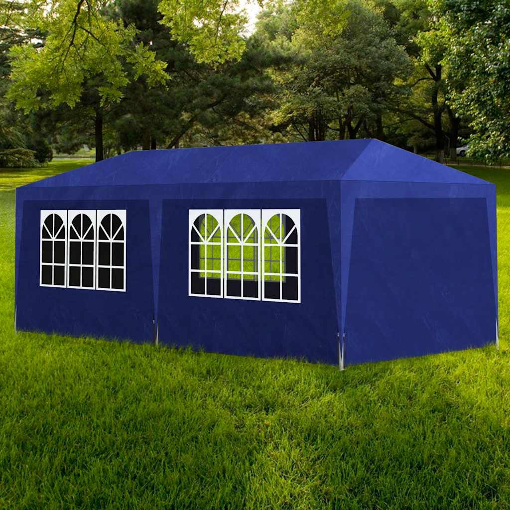 foto del prodotto tenda per feste 3x6 m blu cod mxl 66368