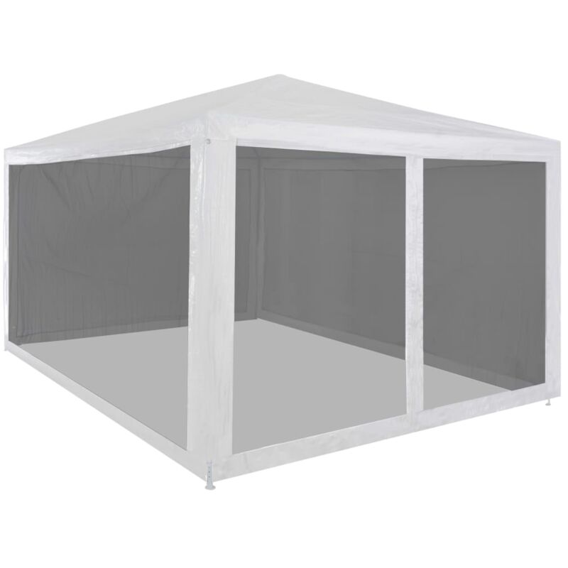 foto del prodotto tenda per feste con 4 pareti in rete 4x3 m vidaxl