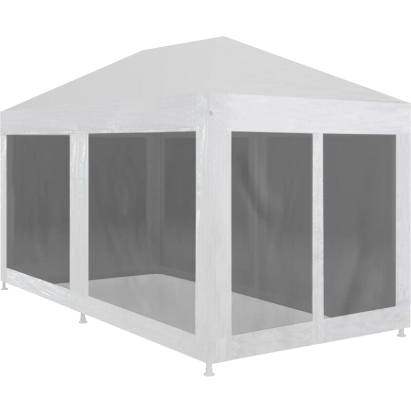 foto del prodotto tenda per feste con 6 pareti in rete 6x3 m