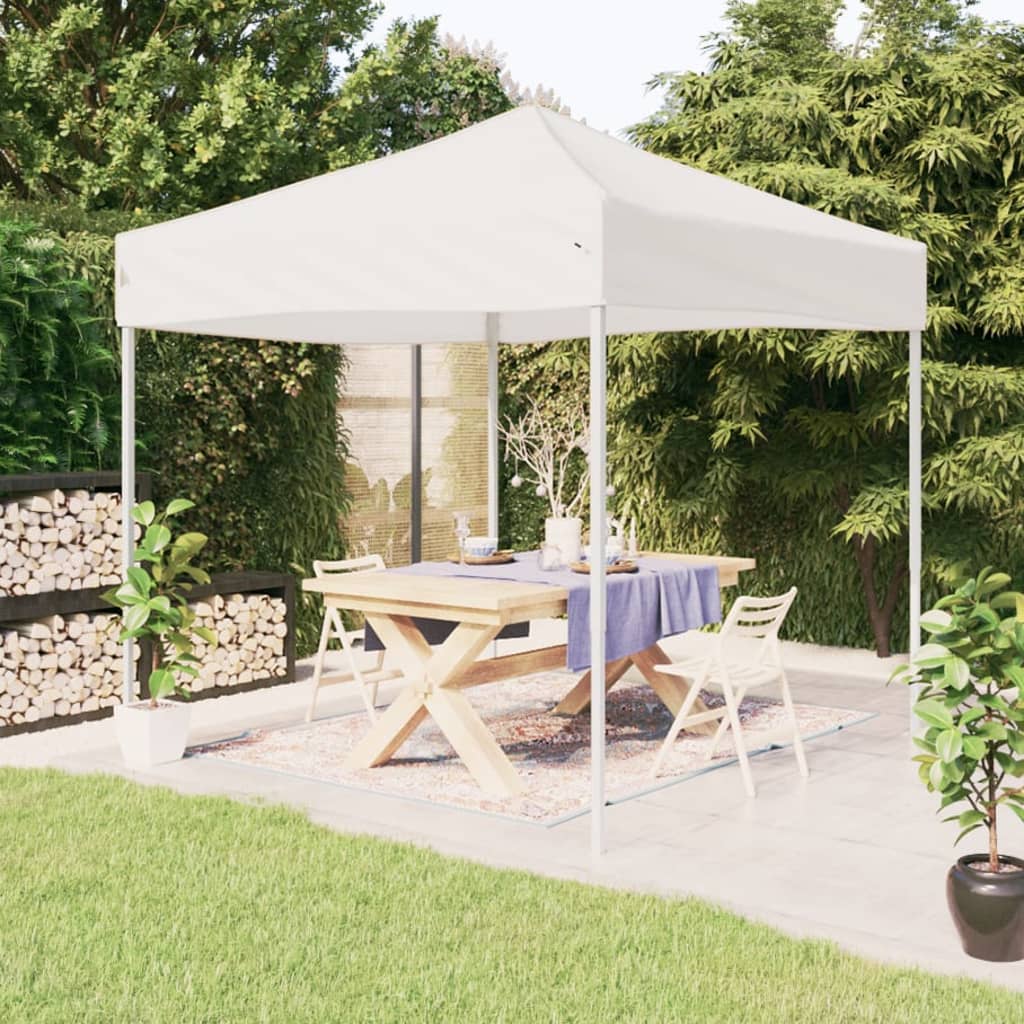 foto del prodotto tenda per feste pieghevole bianca 2x2 m