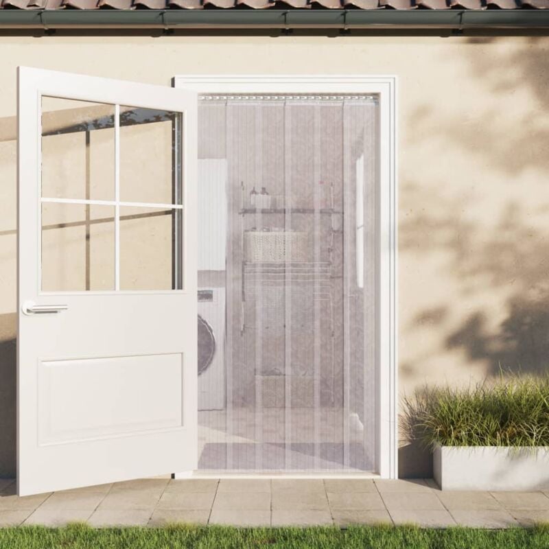 foto del prodotto tenda per porte trasparente 200 mm x 1,6 mm 50 m in pvc