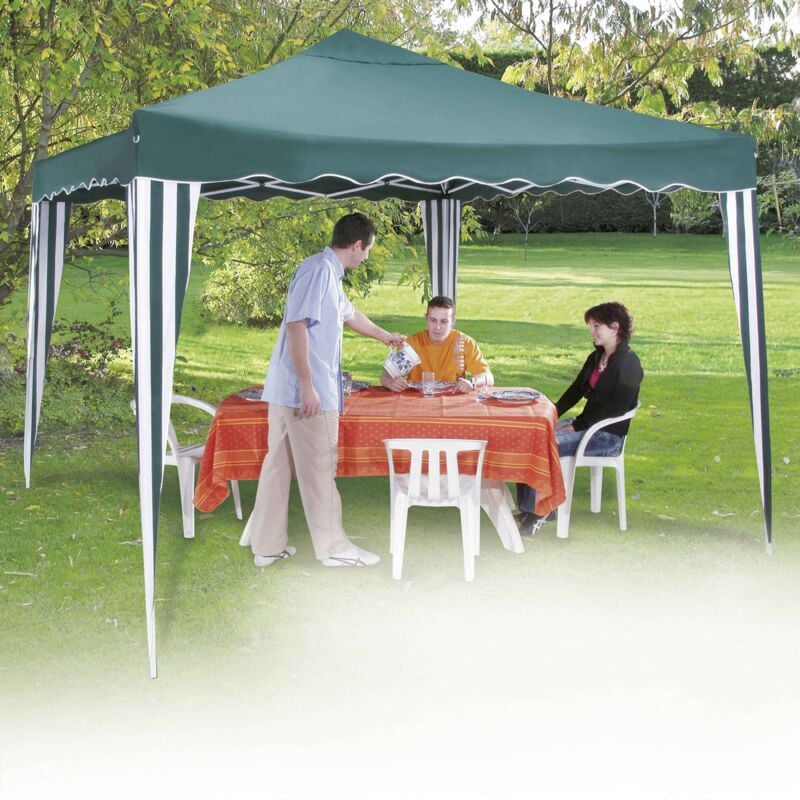 foto del prodotto tenda pieghevole 3 x 3 m verde werka pro