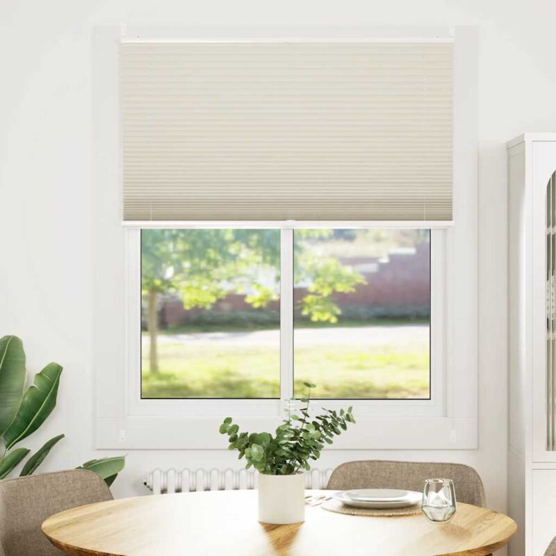 foto del prodotto tenda pliss 100x125cm crema