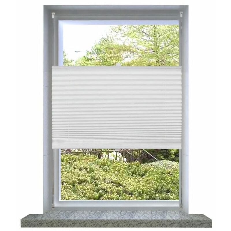 foto del prodotto tenda pliss 70x150cm bianca