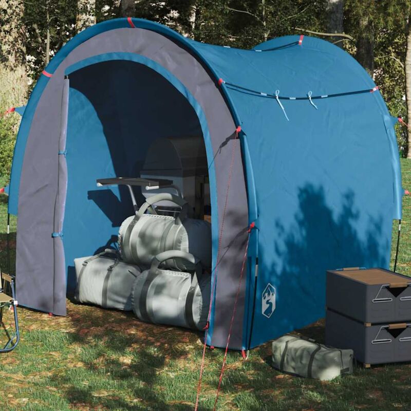 foto del prodotto tenda portaoggetti blu impermeabile vidaxl