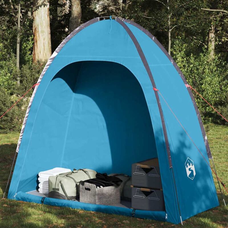 foto del prodotto tenda portaoggetti blu impermeabile vidaxl