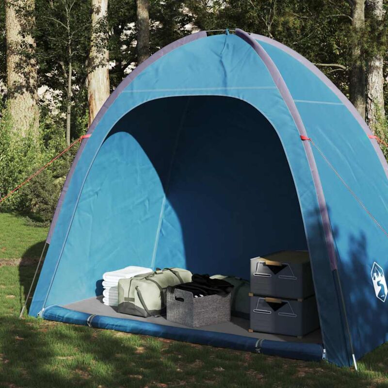 foto del prodotto tenda portaoggetti blu impermeabile vidaxl