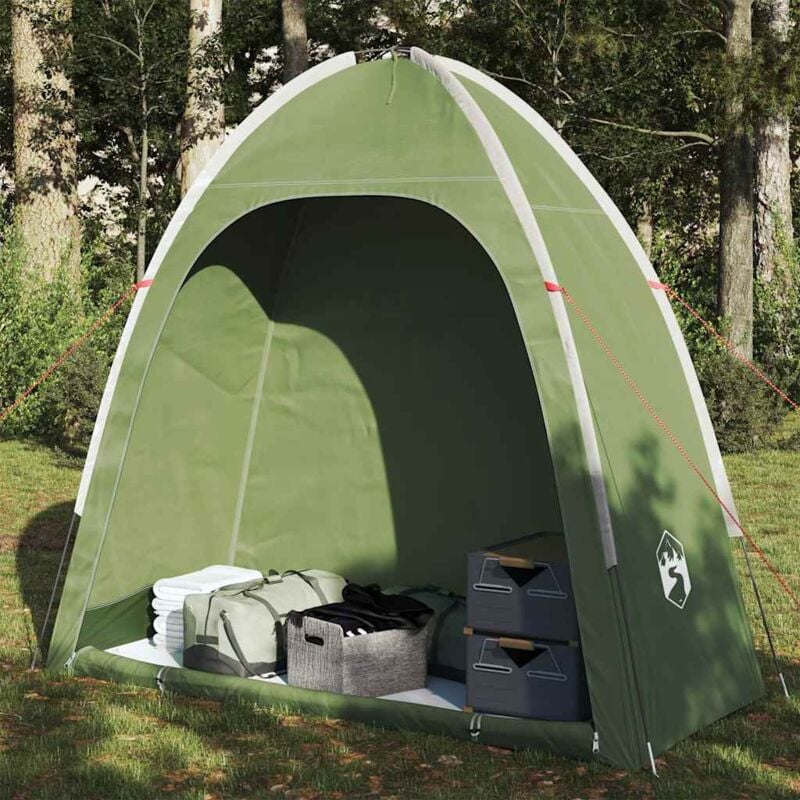 foto del prodotto tenda portaoggetti verde impermeabile