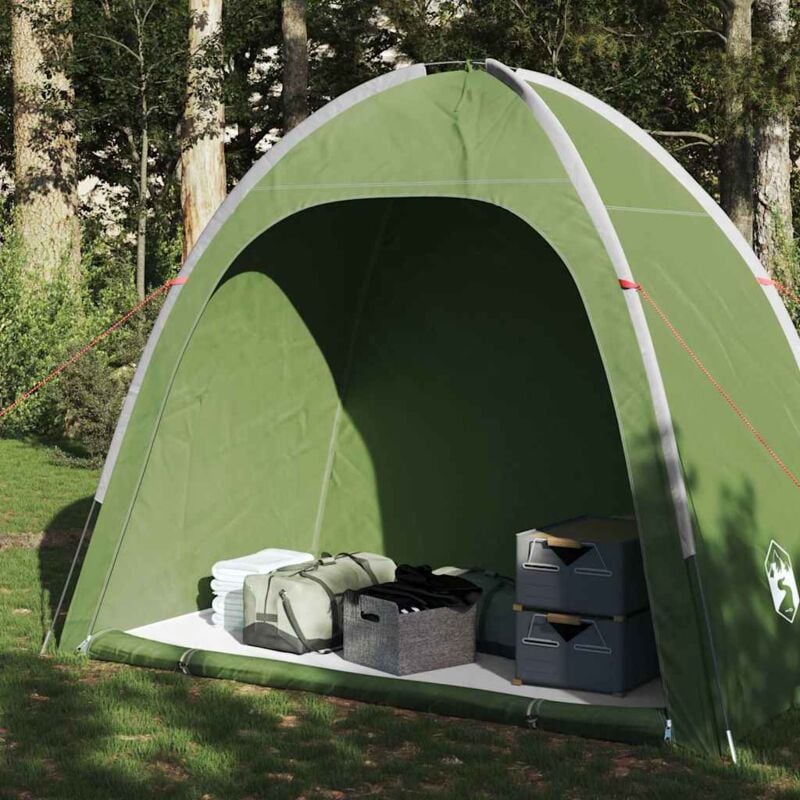 foto del prodotto tenda portaoggetti verde impermeabile vidaxl