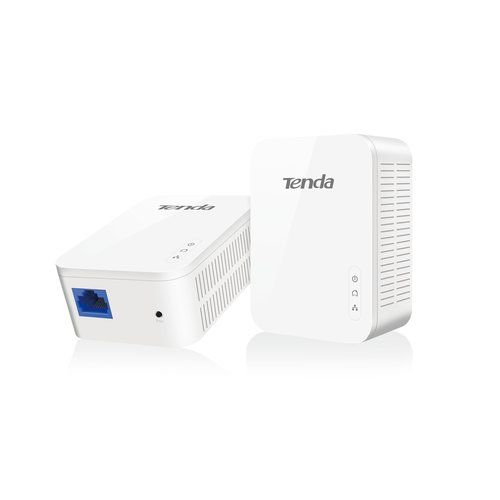 foto del prodotto tenda powerline ph3 kit av1000, 1p lan gigabit, puls 1xpair reset, plug play, risparmio energetico
