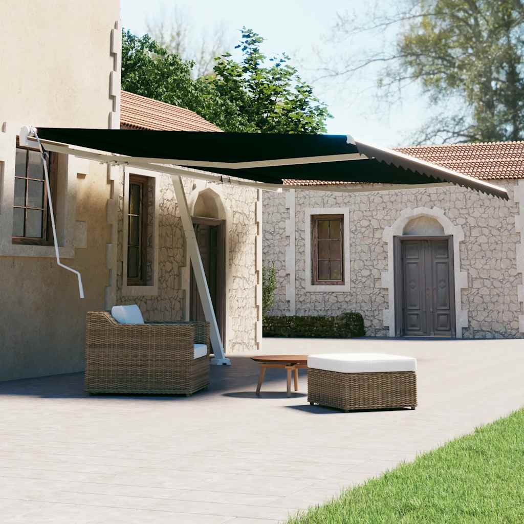 foto del prodotto tenda retrattile manuale autoportante 600x300 cm antracite cod mxl 43745