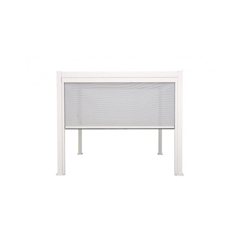 foto del prodotto tenda rullo per pergola ocean lato 3m bianco