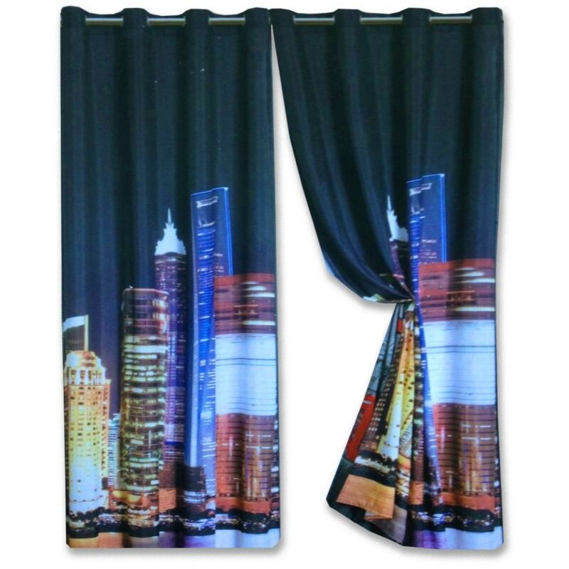 foto del prodotto tenda shanghai cm.140x280 confezionata