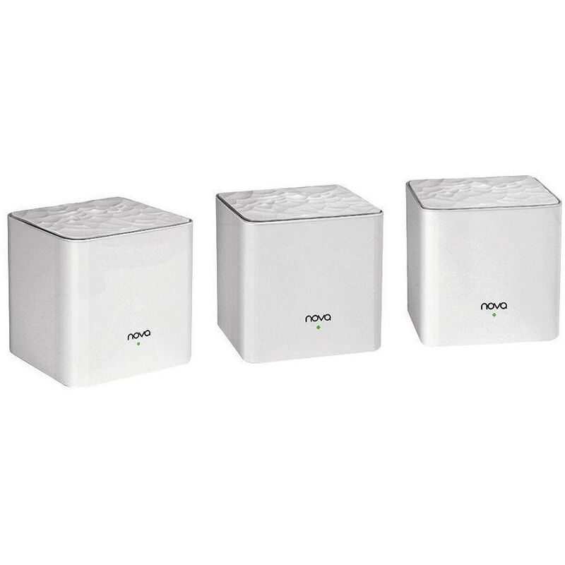 foto del prodotto tenda sistema wireless mesh mw3 kit wi fi 3 unit 42 95011 00
